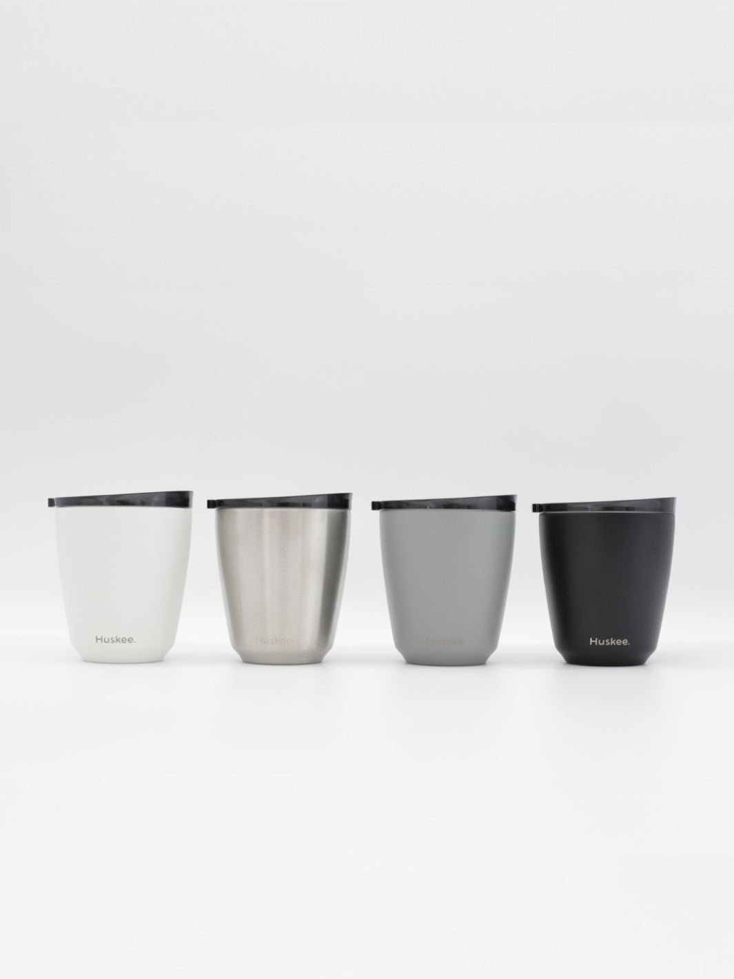 HUSKEE Steel Cup + Lid (237ml/8oz)
