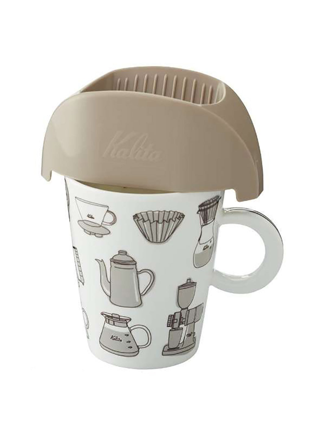 KALITA Caffe Tall Brewer (Grey)