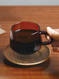 Photo of KINTO SEPIA Cup (270ml/9oz) ( ) [ KINTO ] [ Coffee Glasses ]