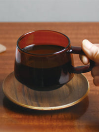 Photo of KINTO SEPIA Cup (270ml/9oz) ( ) [ KINTO ] [ Coffee Glasses ]