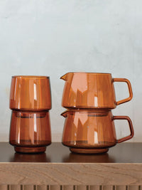 Photo of KINTO SEPIA Tumbler (270ml/9oz) (4-Pack) ( ) [ KINTO ] [ Coffee Glasses ]