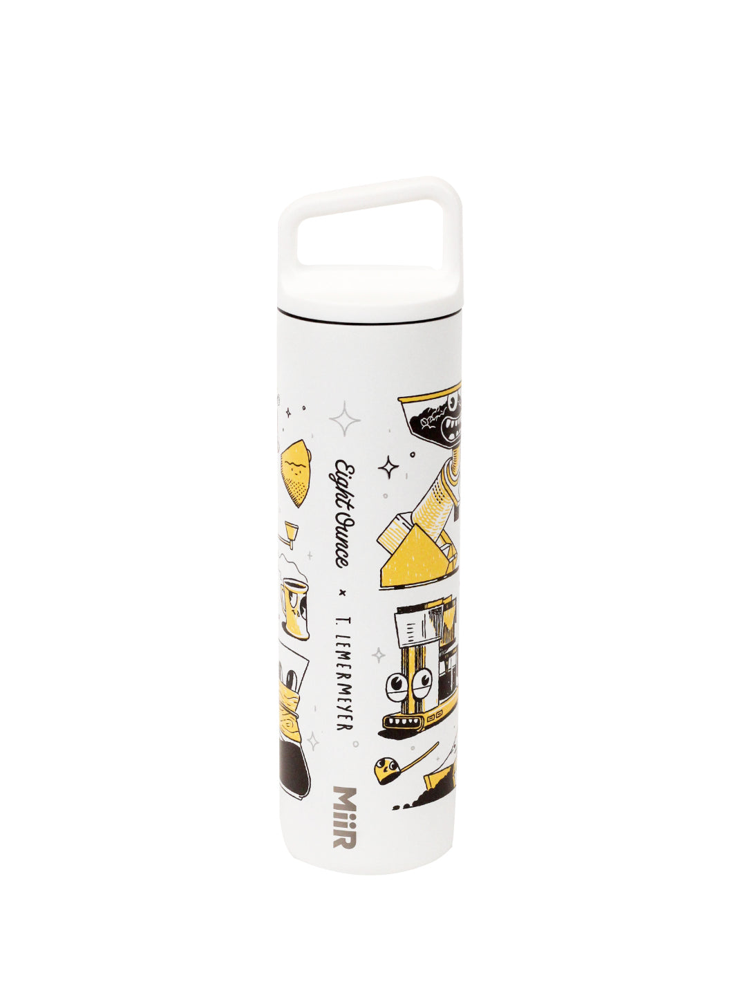 MiiR "Eight Ounce/8oz Brew Crew" Wide Mouth Bottle (591ml/20oz) [Limited Edition] (White)