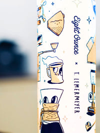 Photo of MiiR "Eight Ounce/8oz Brew Crew" Wide Mouth Bottle (591ml/20oz) [Limited Edition] (White) ( ) [ MiiR ] [ Hydration Bottles ]