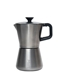 Photo of MiiR New Standard Moka Pot (295ml/10oz) ( Stainless Steel ) [ MiiR ] [ Moka Pots ]