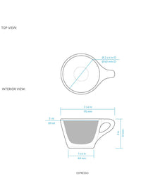 Photo of notNeutral LINO Espresso Cup (3oz/89ml) ( ) [ notNeutral ] [ Coffee Cups ]
