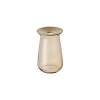 Photo of KINTO LUNA Vase 80x130mm ( Brown ) [ KINTO ] [ Vases ]