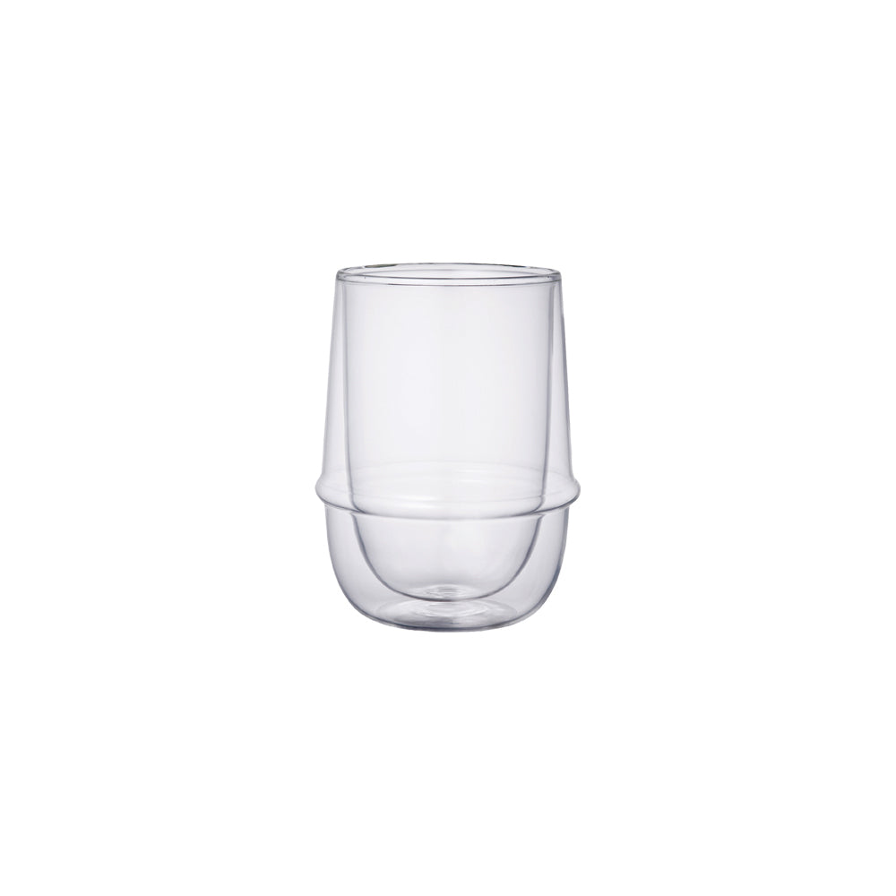 Photo of KINTO KRONOS Double Wall Iced Tea Glass 350ml ( Clear ) [ KINTO ] [ Tea Equipment ]