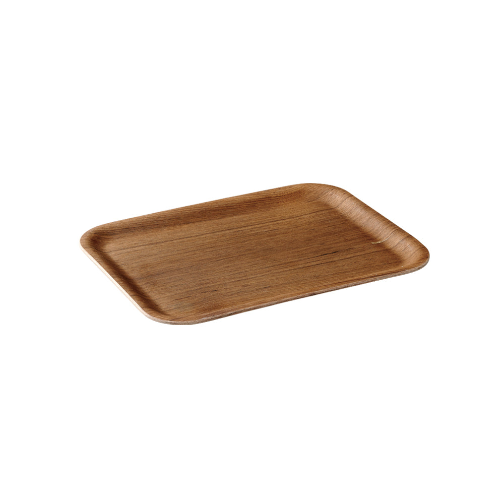 Photo of KINTO NONSLIP Tray 320x240mm ( Teak ) [ KINTO ] [ Serving Trays ]