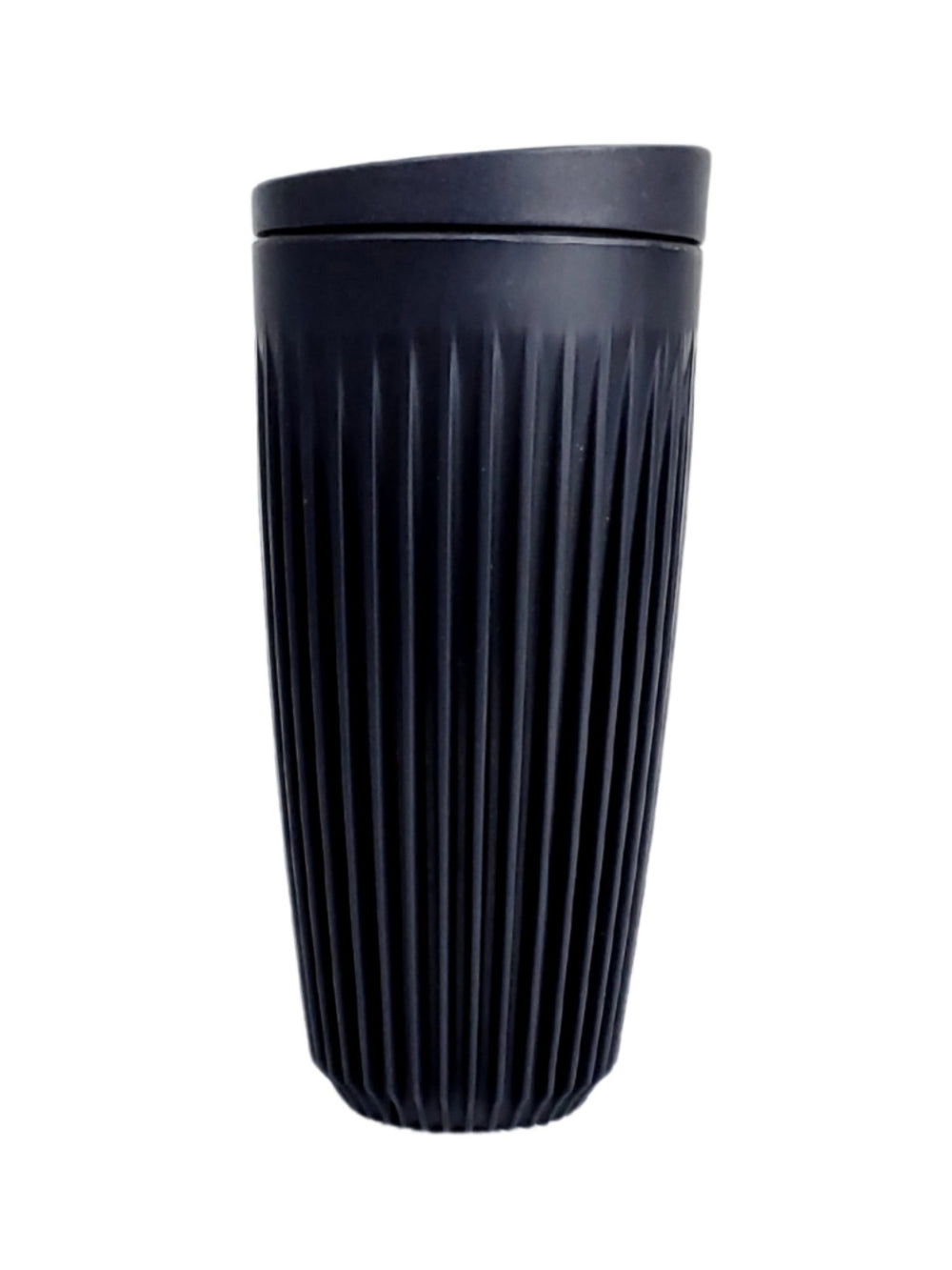 Photo of HUSKEE Original Cup + Lid (473ml/16oz) (Zero Waste) ( Charcoal ) [ Huskee ] [ Coffee Cups ]