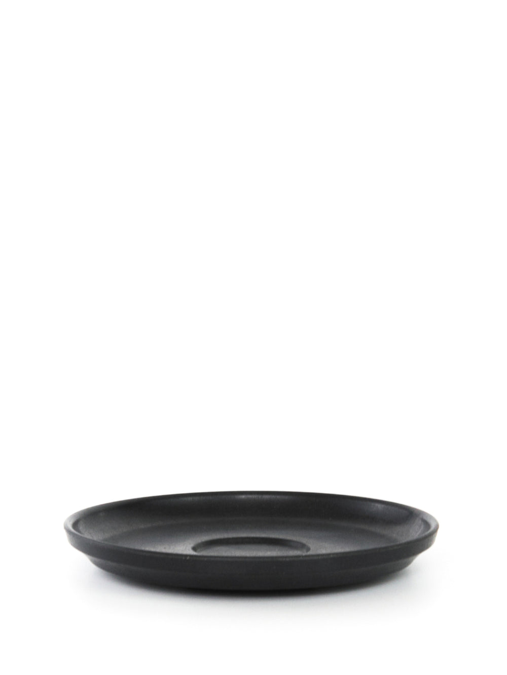 Photo of HUSKEE Original Espresso Saucer (88ml/3oz) ( Charcoal Single Saucer ) [ Huskee ] [ Saucers ]
