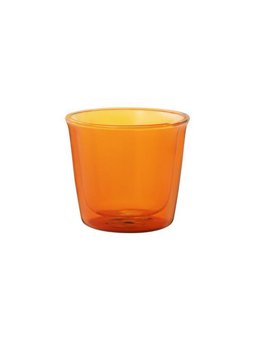 Photo of KINTO CAST AMBER Double Wall Glass (250ml/8.5oz) ( Amber ) [ KINTO ] [ Coffee Glasses ]