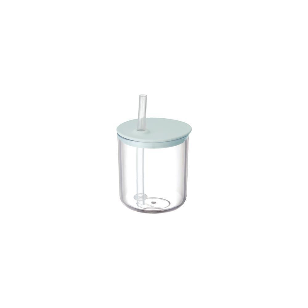 Photo of KINTO BONBO Straw Cup 200ml ( Blue Gray ) [ KINTO ] [ Reusable Cups ]