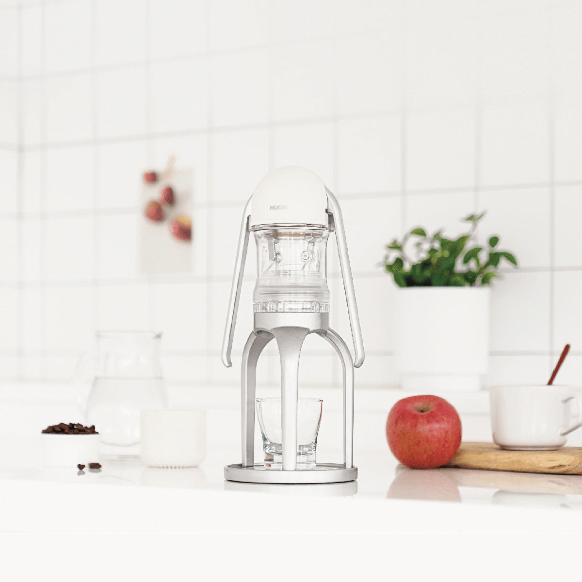 Leverpresso Stand 2.0 with Bottom Plate Silver